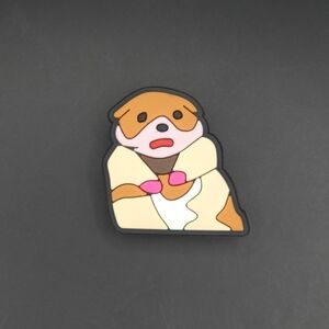 (5/$15) Scared Hamster Croc Charm